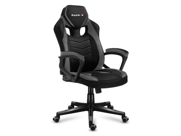 Huzaro FORCE 2.5 GREY MESH, Gaming-stol, 140 kg, Maske sete, Polstret Rygg, Billøp, Universell