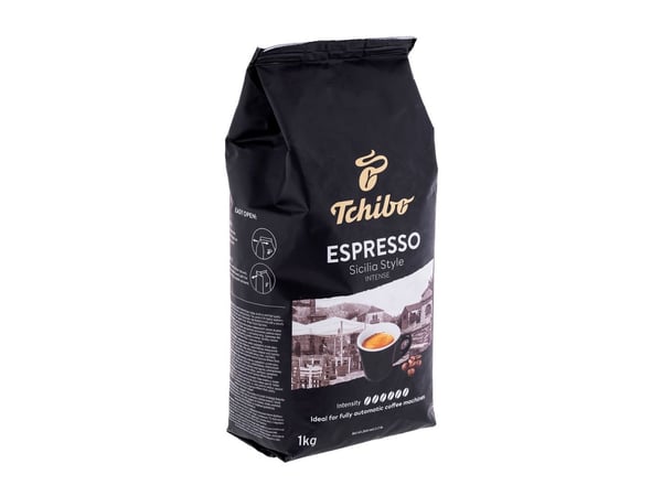 Tchibo Espresso Sicilia Style, 1 kg, Espresso, 17 kuukautta, 1 kpl, 132 mm, 90 mm