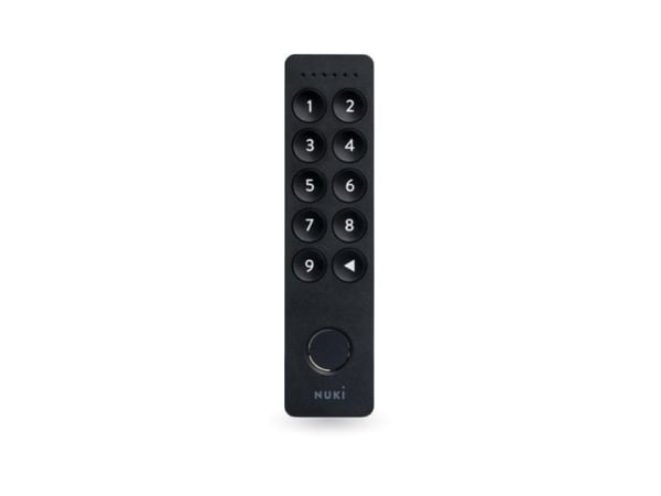 Nuki Keypad 2.0, Bluetooth, Svart, Tryckknappar, 10 m, AAA, Alkalisk