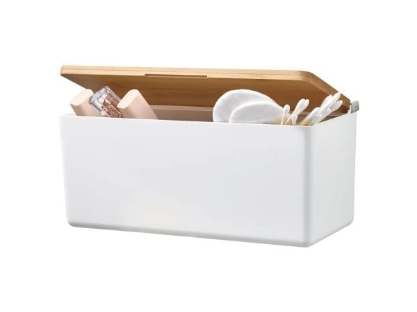 TESA BABOO, Baderomsorganisator, Beige, Hvit, Plast, Full lim, 3 kg, 242 mm