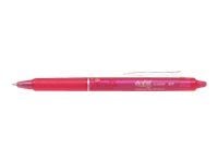 Pilot FriXion Ball Clicker - Rulleballpenn - rosa - 0.7 mm - fin - retraktil - med viskelær
