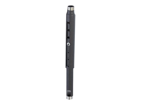 Chief justerbar forlengelsessøyle - 18-24" forlengelse - svart - Monteringsutstyr (forlengelsessøyle) - for projektor - aluminium - svart - for Chi...