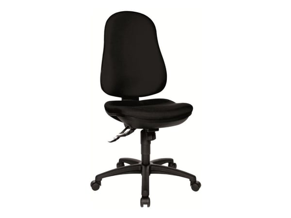 TOPSTAR Support SY - Stol - roterende - polypropylen, syntetiske fibre - svart