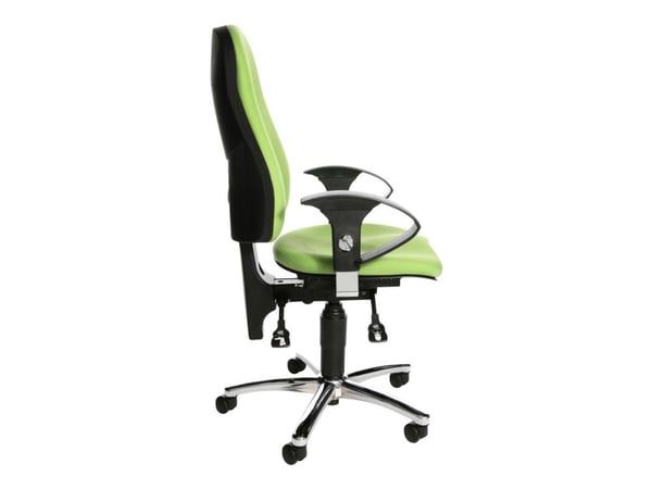 TOPSTAR SITNESS 10 - Stol - oppgave - armlener - roterende - polypropylen - grønn