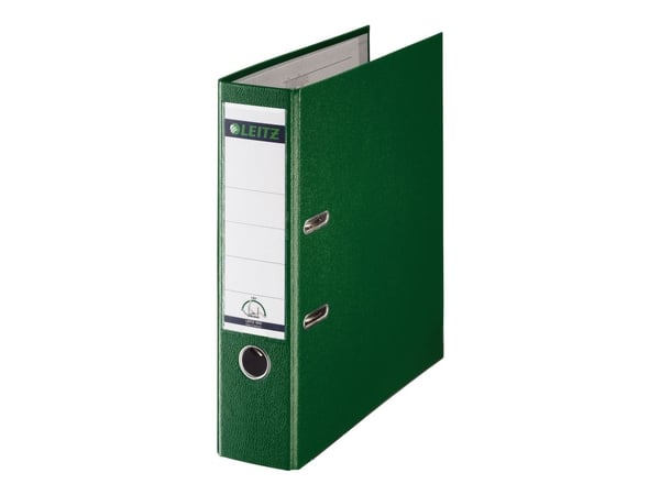 Leitz 180° Lever Arch File Plastic, A4, Muovi, Vihreä, 600 arkkia, 8 cm, 81 mm