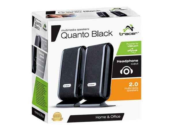 Tracer QUANTO - Høyttalere - for PC - svart