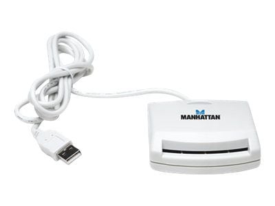 Manhattan - SMART-kortleser - USB - hvit