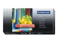 STAEDTLER karat - Kritt - assorterte farger (en pakke 12)