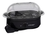 Cloer 6080 - Äggkokare - 350 W - svart