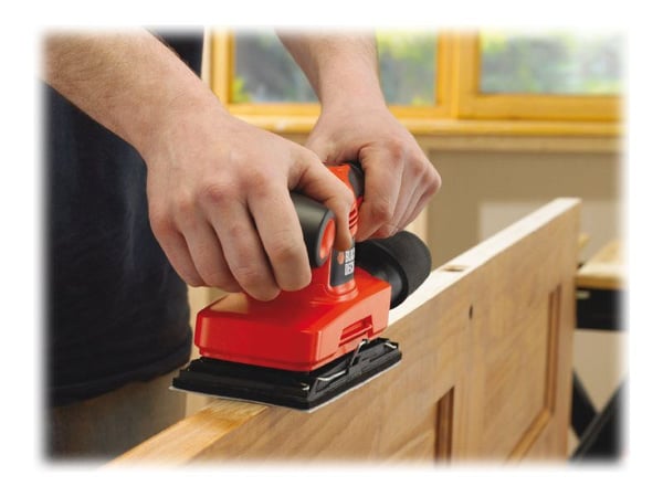BLACK+DECKER KA320EKA - Eksentersliper - 240 W - 1/3 blad