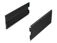 Rittal Flex-Block - Rackpyntepanel - RAL 9005 (en pakke 2)