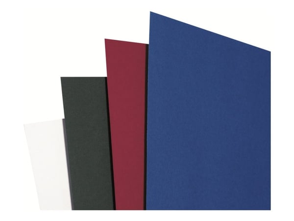 GBC LinenWeave - A4 (210 x 297 mm) - kongeblå - 250 g/m² - 100 stk permomslag