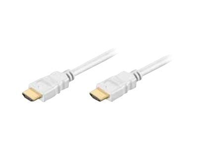 Techly Technically 5.0m HDMI M/M HDMI-kaapeli 5m HDMI tyyppi A (standardi) Valkoinen
