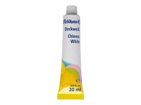 Pelikan 732/7 - Maling - Kinesisk hvitt - opak - 20 ml