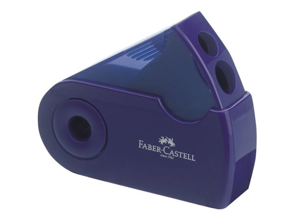 Faber-Castell - Blyantspisser - 2 hull - tilgjengelig i ulike farger