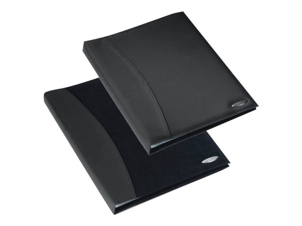 Rexel Soft Touch - Visningsbok - 36 utrymmen - för A4 (210 x 297 mm) - svart
