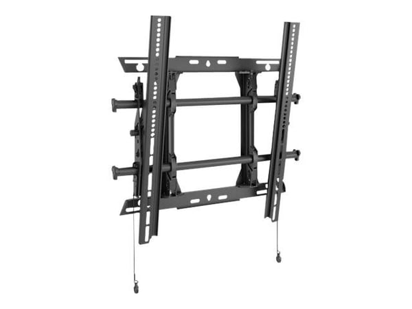 Chief Fusion Medium Portrait Tilt TV Wall Mount - For Displays 43-47" - Black - Monteringssett (tippeveggmontering, 2 grensesnittsbøyler) - for fla...