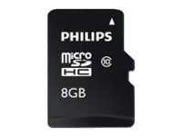 Philips FM08MP45B - Flashminnekort (microSDHC til SD-adapter inkludert) - 8 GB - Class 10 - microSDHC UHS-I