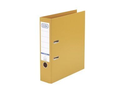 ELBA Smart - Hevarmbuefil - bokryggbredde: 80 mm - for A4 (210 x 297 mm) - kapasitet: 570 ark - oransje