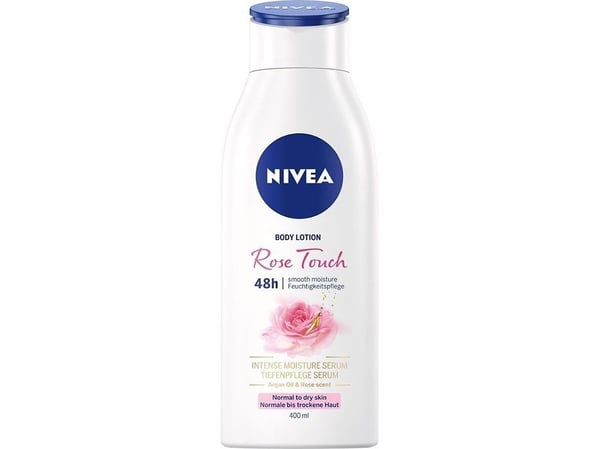 Nivea Body Intensive Moisturising Lotion Rose Touch 400ml