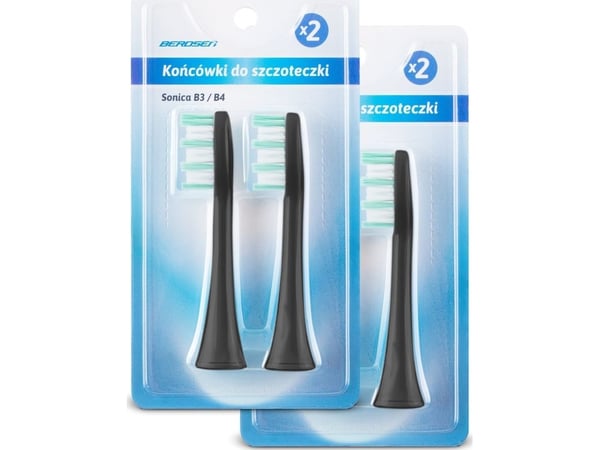 Berdsen B3 Sonic tandborsthuvuden, 4 st.
