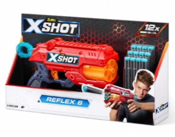 XShot Orange Excel Reflex Launcher (12 tikkaa)