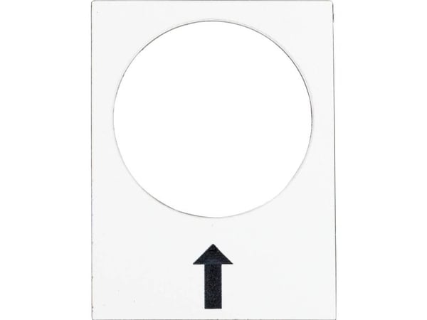 Schneider Electric ZB2BY4907 inläggningsskylt 10 st