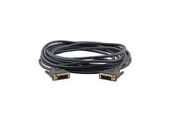 Kramer C-MDM/MDM-3 - DVI-kaapeli - enkeltlink - DVI-D (han) til DVI-D (han) - 0.9 m - formet - sortti