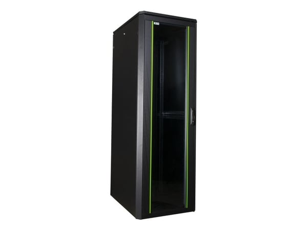 Lanview by Logon Data Line - Rack skap - 600 x 800 mm, data line - free-standing - svart - 36U - 19"