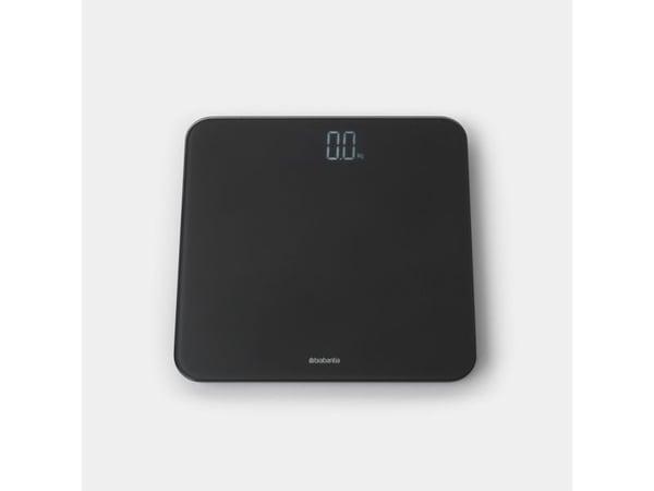 Brabantia 8710755280122, Elektronisk personvekt, 180 kg, 100 g, kg,lb, Rektangel, Grå