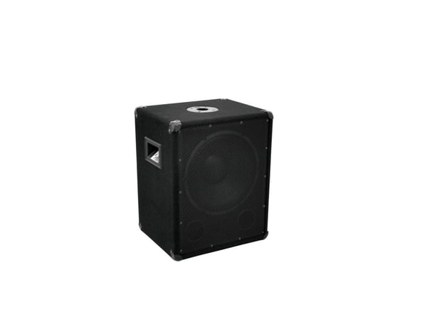 Omnitronic BX-1250, 300 W, Aktiv subwoofer, 20 - 400 Hz, 600 W, 96 dB, 8 O