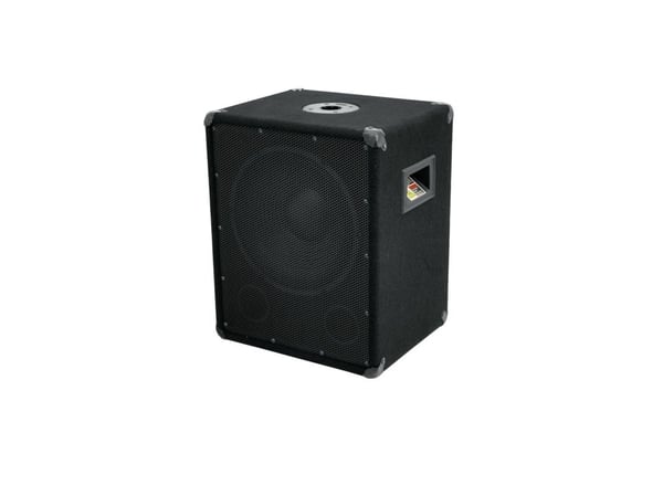 Omnitronic BX-1250, 300 W, Aktiv subwoofer, 20 - 400 Hz, 600 W, 96 dB, 8 O