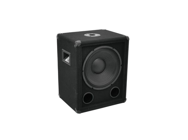 Omnitronic BX-1250, 300 W, Aktiv subwoofer, 20 - 400 Hz, 600 W, 96 dB, 8 O