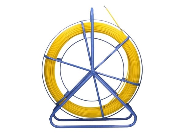 Extralink Pilot 3,8mm 75m | Kabeltrekkende fjernkontroll | glassfiber FRP, dia. 3,8mm, lengde 75m, gul
