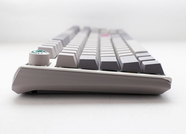 Ducky One 3 TKL Mist Grey, 80%, langallinen, USB, mekaaninen, RGB LED, harmaa
