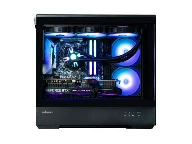 Zalman P30 Black mATX/Mid Tower, Panoramic TG, 3 ARGB fans