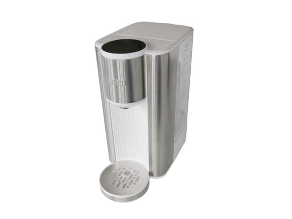 Unold Ava, 2,5 l, 2600 W, Silver, Vit, Plast, Rostfritt stål, Justerbar termostat, Vattennivå indikator