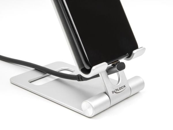 Delock - USB-adapter - USB-C (hane) till USB-C (hona) vinklad - Thunderbolt 4 - 48 V - 5 A - Stöd för Power Delivery 3,1, upp till 40 Gbps dataöver...