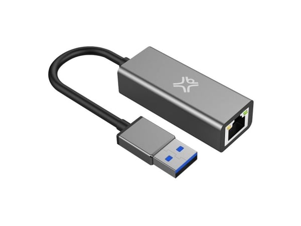 XtremeMac XWH-AAE-13, USB A-tyyppi, RJ-45, Mies, Hopea, 1 Gbit/s, 1 kpl