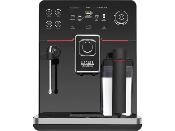 Gaggia Accademia , Espressomaskin, 1,6 l, Kaffe bønner, Kaffe kapsyl, Malt kaffe, Innebygd kaffekvern, 1900 W, Svart