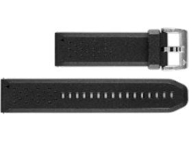 Garmin 010-12419-04, bånd, svart, Garmin, Garmin Fenix Chronos, silikon