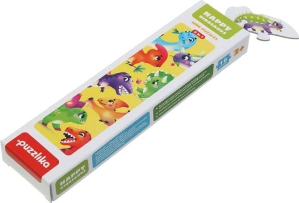 Puslespill 8-i-1 dinosaurer 15252 Cubika