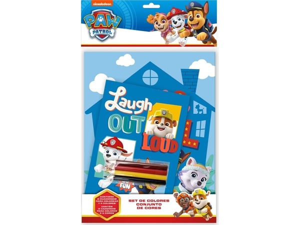 PAW PATROL kreativ fargeleggingssett PW19752 Kids Euroswan PAW PATROL kreativ fargeleggingssett PW19752 Kids Euroswan