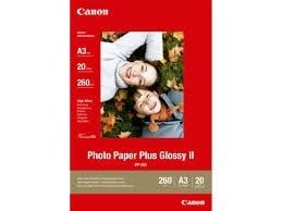 Canon Photo Paper Plus Glossy II PP-201 - Blank - A3 (297 x 420 mm) 20 ark fotopapir - for PIXMA iX4000, iX5000, iX7000, PRO-1, PRO-10, PRO-100, Pr...