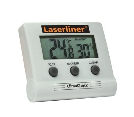 Laserliner ClimaHome-Check, Innendørs, Temperatur- og fuktighetssensor, Frittstående, 0 - 50 °C, 20 - 99%, 1 °C