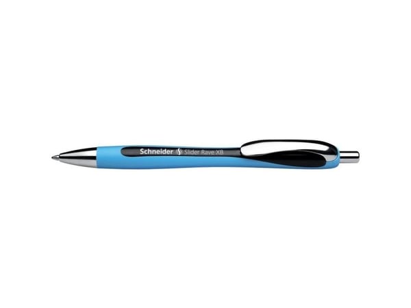 Schneider Slider Rave - Kulepenn - svart - 1.4 mm - ekstra bred - retraktil