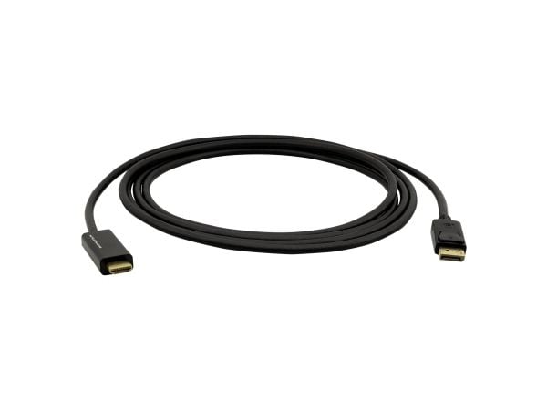 Kramer Electronics C-DPM/HM/UHD-3, 0,9 m, DisplayPort, HDMI Type A (Standard), Hankjønn, Hankjønn, 60 Hz