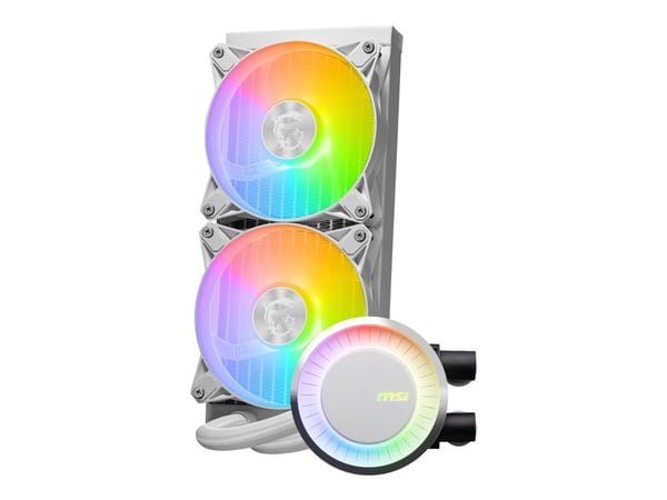 MSI MAG CORELIQUID E240 - Kylsystem med vätska till processorn - Elementstorlek: 240 mm - (för: LGA1156, LGA1155, LGA1150, LGA1151, AM4, LGA1200, L...