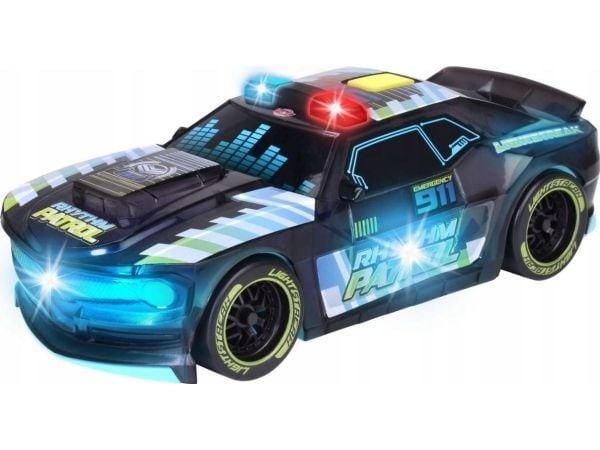 Dickie leke-/leketøybil Streets Beatz rytmisk patrol 20 cm