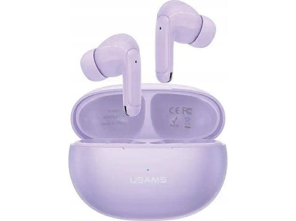 USAMS X-Don Series dual trådløse in-ear-hodetelefoner fiolette